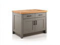 Credenza-legno-massello-100x55x94 cm-grigio-moderno