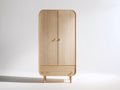 Armadio-derivato del legno-95x50x180 cm-pino naturale-scandinavo