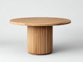 Tavolo da giardino - Legno - 155x155x76 cm - Teak dorato - Stile contemporaneo